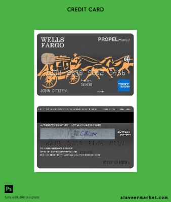 USA Wells Fargo Banka Amex Kart
