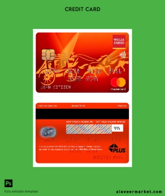 USA Wells Fargo Banka Kart
