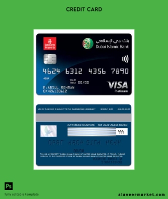 United Arab Emirates Dubai Islamic Banka Emirates Skywards DIB Platinum