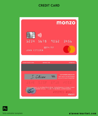United Kingdom Monzo Banka Banka Kart
