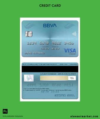 Venezuela BBVA Banka Vize classic Kart