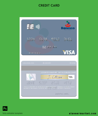 Venezuela Banesco Banco Universal Vize Kart