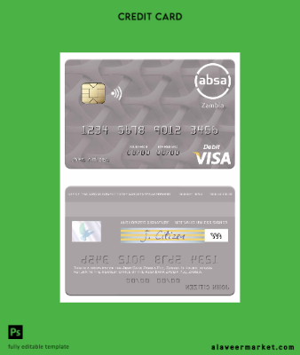 Zambia Absa Banka Zambia Plc Vize Banka Kart