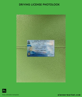 Honduras Sürücü Belgesi Belge photolook Ön
