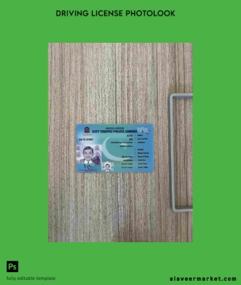 Pakistan City Traffic Police Lahore DL photolook Ön