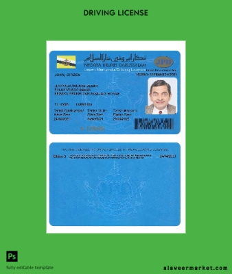 Brunei Sürücü Belgesi Belge