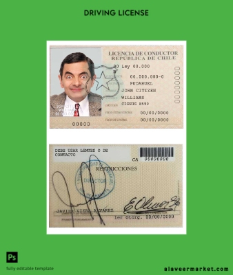 Şili licencia de conductor