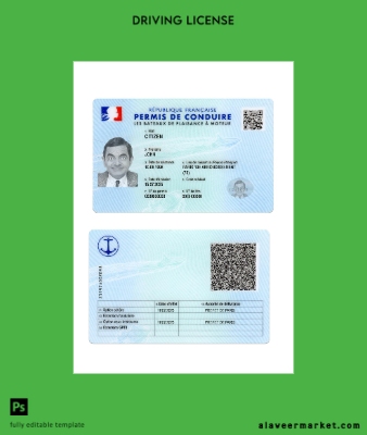 Fransa Sürücü Belgesi Belge 2025-present