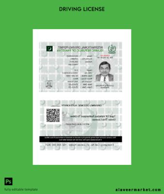 Pakistan international Sürücü Belgesi Belge 2022-present