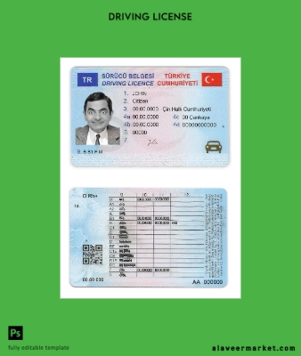 Türkiye Sürücü Belgesi Belge