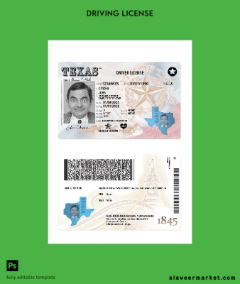 USA Texas Sürücü Belgesi Belge 2025-present