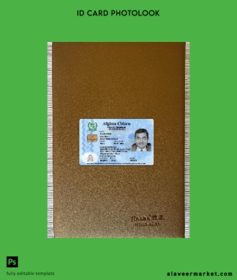 Afghan citizen proof of registration photolook Ön