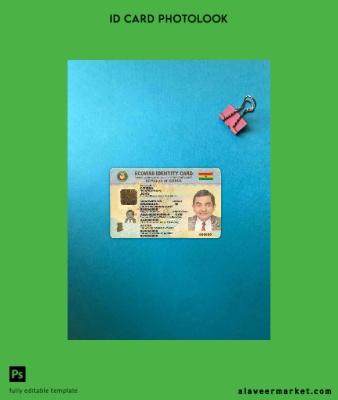 Gana Kimlik Kartı photolook Ön