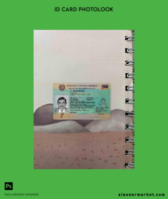 Mozambique Kimlik Kartı photolook Ön