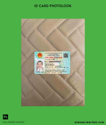 Vietnam Kimlik Kartı Kart Ön