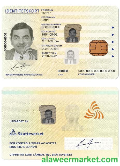 SWEDEN new ID card