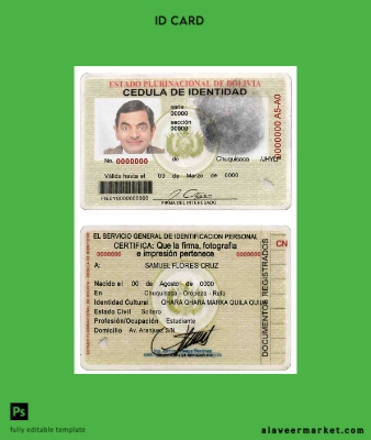 Bolivya Kimlik Kartı