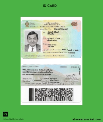 Sri Lanka Kimlik Kartı