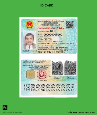 Vietnam Kimlik Kartı Kart