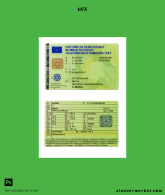 Avusturya vehicle registration Sertifika part 1