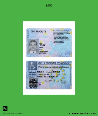 Fransa carte mobilite inclusion (CMI)