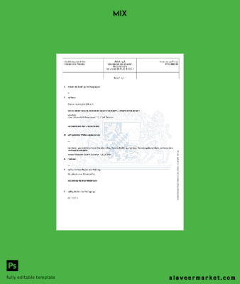 Almanya District Court of Munich İşletme registration Şablon in Word and PDF format