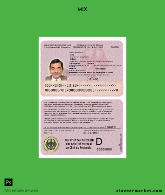 Almanya protokollausweis für Diploma