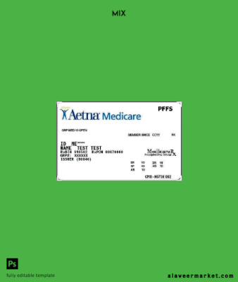 USA Aetna medicare Kart
