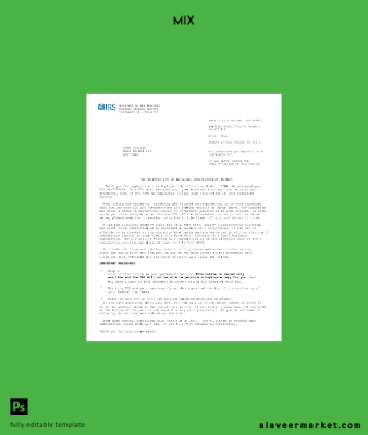USA Internal Revenue Service employee cert version 2