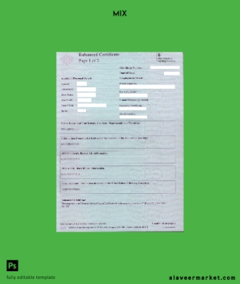 United Kingdom Disclosure and Barring Service (DBS) Sertifika