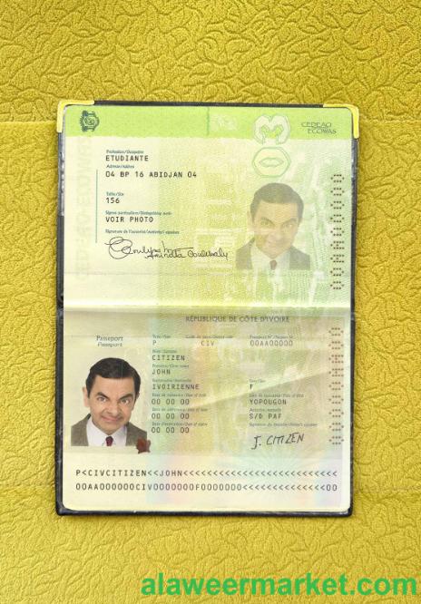 Cote D_lvoire passport photo look