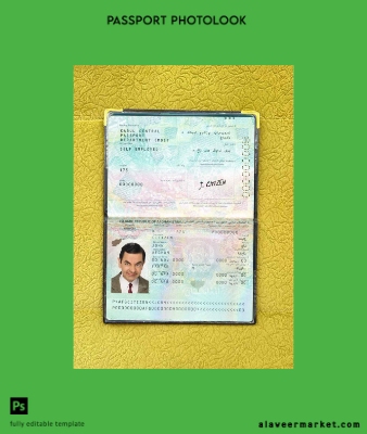 Afganistan Pasaport photo look
