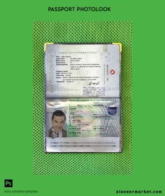 Bangladeş Pasaport (2013-2019) photo look