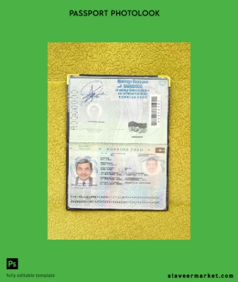 Burkina Faso pass (2008-2018) photo look