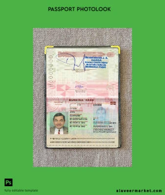 Burkina Faso pass (2018-present) photo look