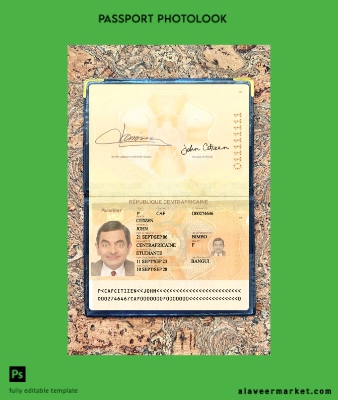 Central Africa Pasaport 2023-present photolook