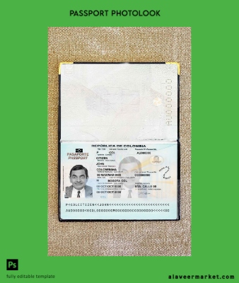 Kolombiya Pasaport (2018-present) photo look