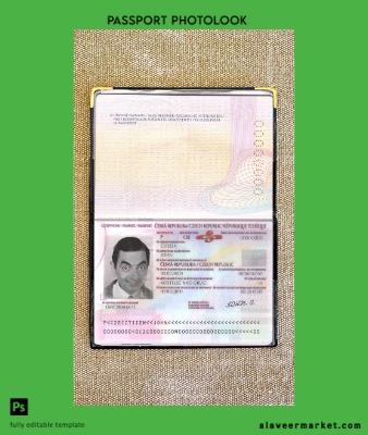 Çek Cumhuriyeti Pasaport photo look