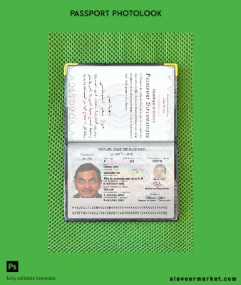 Djibouti Pasaport photolook