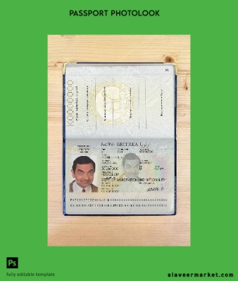 Eritrea Pasaport photo look