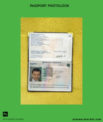 Fransa Pasaport photo look