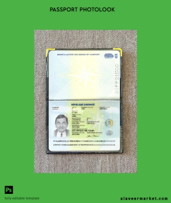Gabonaise Pasaport photolook