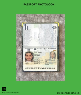 Honduras Pasaport 2022-present photolook