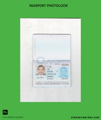 Hindistan Pasaport 2022-present 2-pages page 1