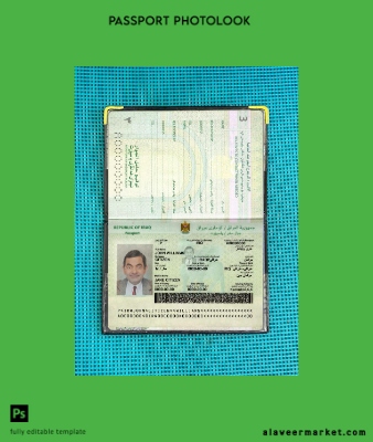 Irak Yeni Pasaport 2019-present photolook