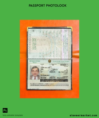 Irak Pasaport 2021-present photolook