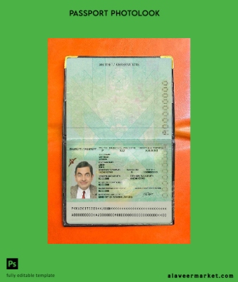 Kazakistan Pasaport (2009-present) photo look