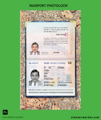 Korea Pasaport (2021-present) photo look