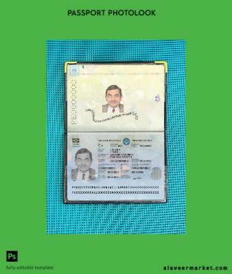 Kyrgyzstan Pasaport 2021-present photolook