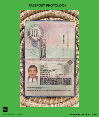 Mali Pasaport photo look